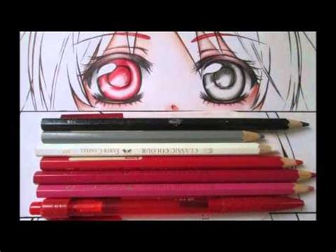 How To Color Anime With Colored Pencils Manga