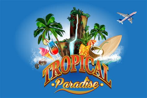 Tropical Paradise Graphic By Alisared87 · Creative Fabrica