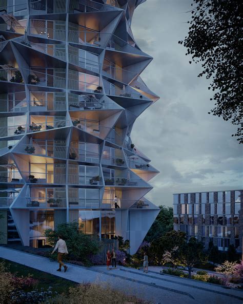 Kaktus Towers Copenhagen Big Architects On Behance