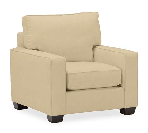Pb Comfort Square Arm Upholstered Armchair Upholstered Arm Chair