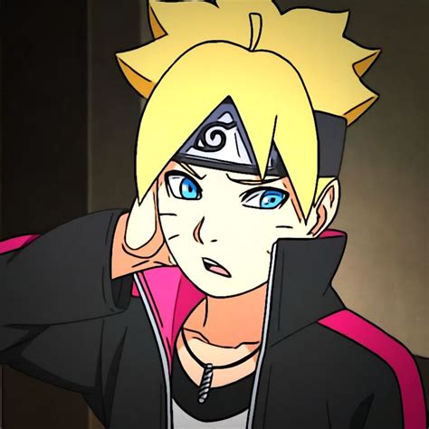 Boruto Uzumaki Icon Karakter Naruto Seni Gelap Seni