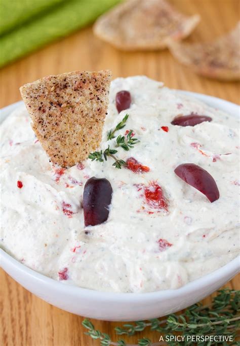 spicy feta dip with roasted red peppers a spicy perspective