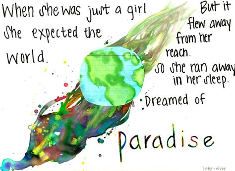 Coldplay Lyrics And Paradise Image 447302 On Favim Com