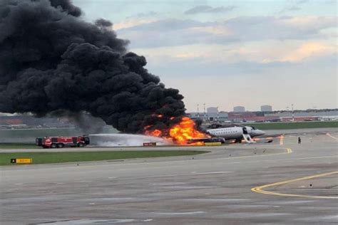At Least 41 People Die As Russian Jet Crash Lands In
