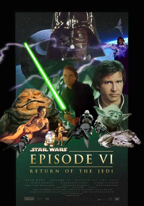 Rnk Fan Art Star Wars The Complete Saga Poster Series 2004