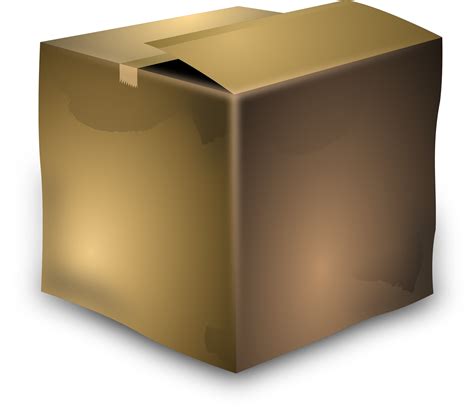 Cardboard Box Transparent Background