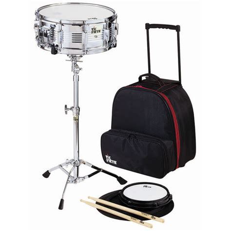 Vic Firth Snare Drum Kit With Wheeled Bag Educational Percussion Kits