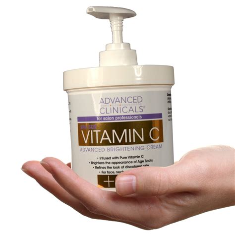 Advanced Clinicals Vitamin C Cream Advanced Brightening Cream Anti