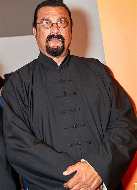 He joined a russian political party. Steven Seagal Walks Out Of Interview After Question About ...