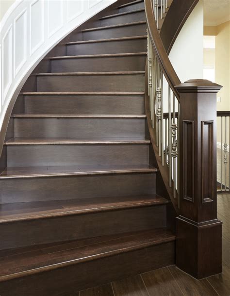 Renovated Maple Curve Specialized Stair And Rail