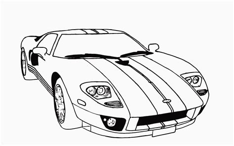 In case you don\'t find what you are looking for, use the top search. Ford GT40 drawing | Cars coloring pages, Race car coloring ...
