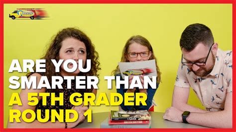Milestones Are You Smarter Than A 5th Grader Round 1 Youtube