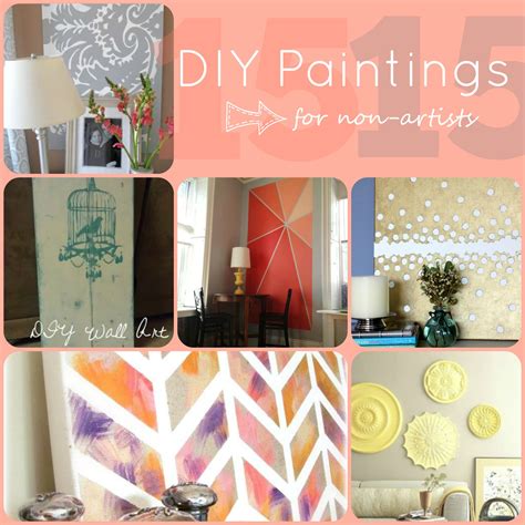 15 Diy Paintings For Non Artists Just Paint It Blog