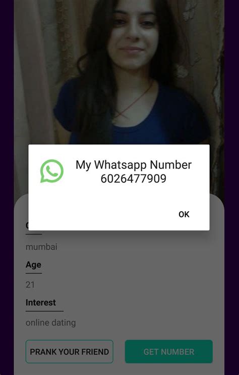 Girls Mobile Number For Whatsapp Prank Girlfriend Apk For Android Download