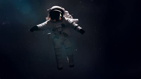 Premium Stock Video An Astronaut Lost In Deep Space Drifting Tthrough