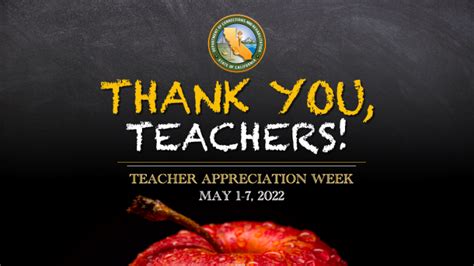 Cdcr Recognizes Teacher Appreciation Week Inside Cdcr