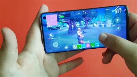 Galaxy S10 Fortnite Test Gameplay 60fps Youtube