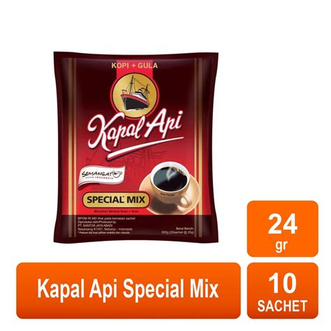 Jual Kapal Api Special Mix 24 Gr X 10 Sachet 1 Renceng Indonesia