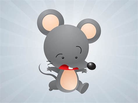 Cartoon Vector Mouse Ai Uidownload