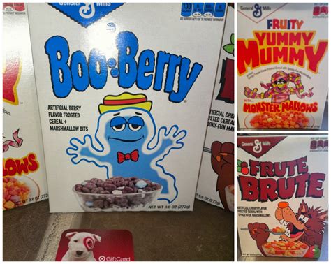 General Mills Monster Cereals In Retro Packaging Exclusively At Target