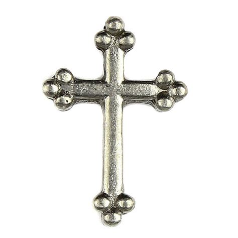 Budded Cross Lapel Pin Lapel Pins And Tie Tacks On