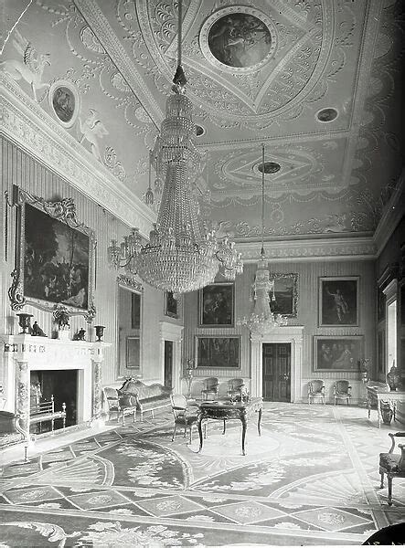 The Saloon At Saltram House Devon From The Country Houses