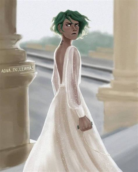 Alex Fierro Wedding Dress Percy Jackson Drawings Magnus Chase Alex