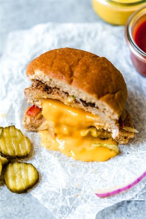 Easy Inside Out Turkey Cheeseburgers