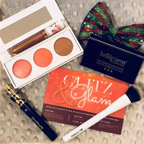 Review Of The December 2017 Boxycharm Glitz And Glam Box