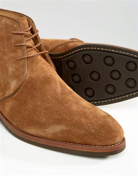 Lyst Aldo Faure Suede Chukka Boots In Brown For Men