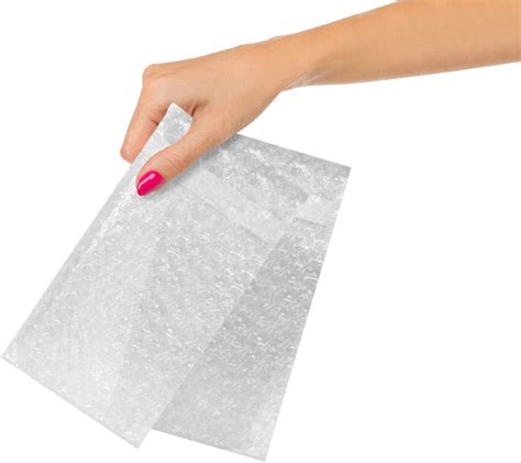 👉 Buy Clear Bubble Wrap Bags 4 X 75 Self Seal Pouches