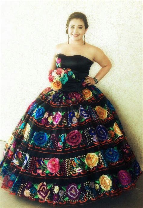 Colors Are Amazing Mexican Dresses Quince Dresses Mexican Quinceanera Dresses