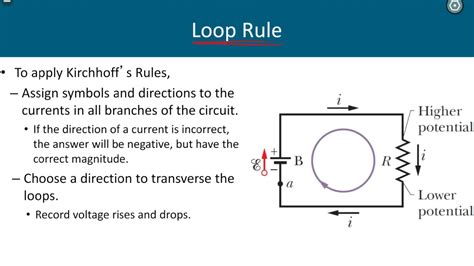 Kirchhoffs Loop Rule Single Loop Example 1 Youtube