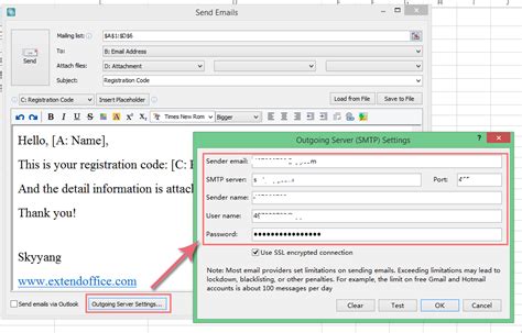 How To Send Personalized Mass Emails To A List From Excel Via Outlook