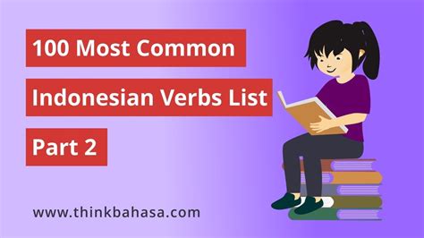 100 Most Common Verbs In Bahasa Indonesia Part 2 Learn Indonesian