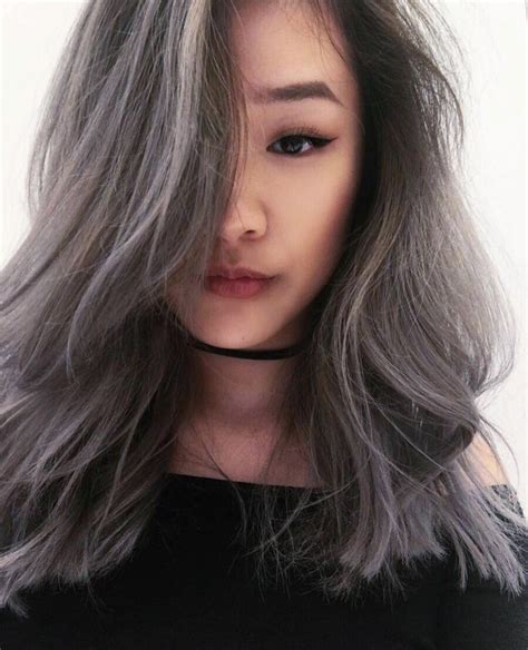 Hair Dye To Try This Fall Smoky Gray Ombre Hair