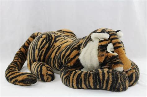 Folkmanis Folktails Large Realistic Full Body Tiger Puppet Plush 26
