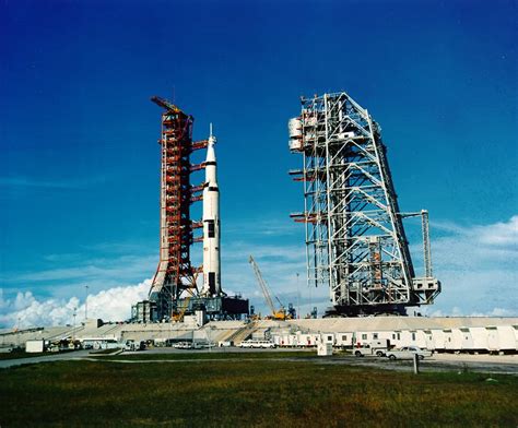 Apollo 11 Saturn V On Launch Pad 39ajuly 1 1969 Credit Nasa