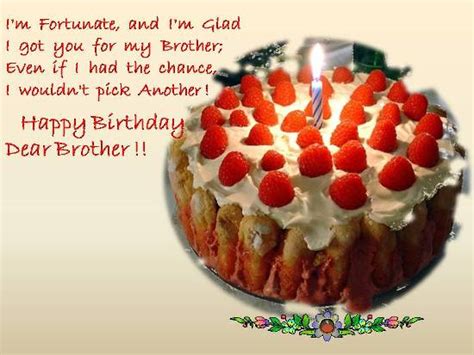 The best brother birthday wishes celebrate everything you love about your brother, the best friend you'll ever have. Birthday Wishes For Your Dear Brother. Free For Brother ...