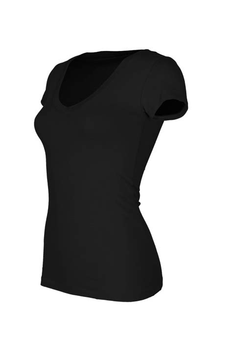 Basic Solid V Neck Women Short Sleeve Daily Wear T Shirts Tops Tee