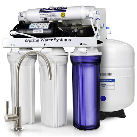 Reverse osmosis systems are quite thorough. ISPRING 5-Stage 100 GPD Reverse Osmosis Water Filtration ...