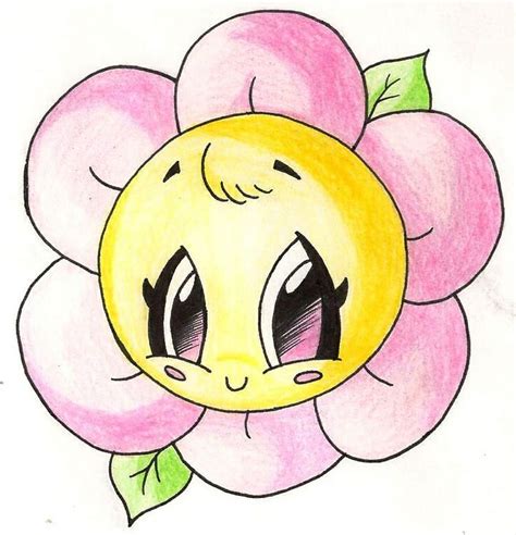Kawaii Flower Kawaii Art Character