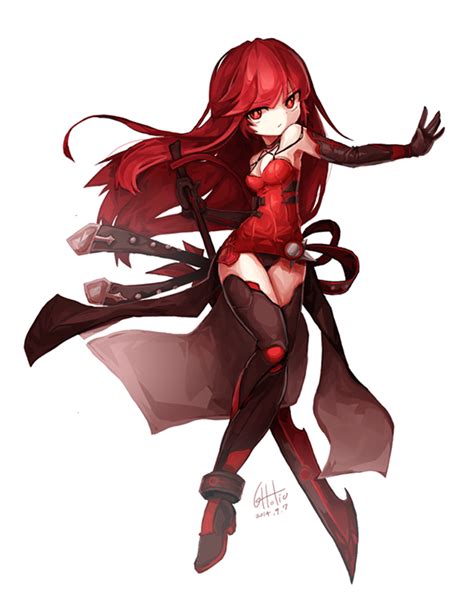 Infinity war, the signature red hair makes a comeback thanks to the massive time jump. elsword elesis - Google Search | Personajes femeninos, Personajes, Arte
