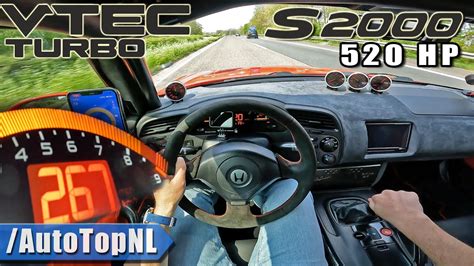 520hp Honda S2000 Vtec Insane Turbo On Autobahn By Autotopnl Youtube