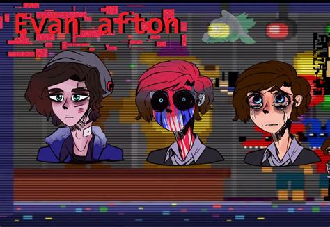 Evan Aftonbite Víctim Character Anime Fnaf Fnaf Art Afton