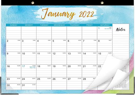 Buy 2022 2023 Desk Calendar Large Desk Calendar 168 X 12 January