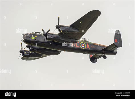 Raf Lancaster Bomber Bbmf Stock Photo Alamy