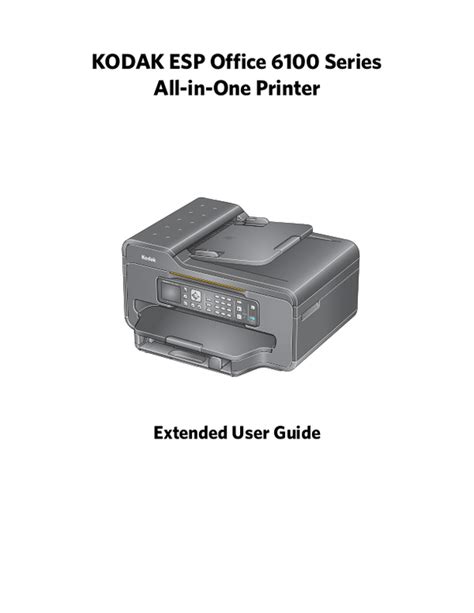 User Manual Kodak Esp Office 6150 English 94 Pages