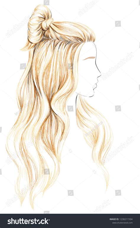 Image De Gris Cute Blonde Hair Girl Drawing