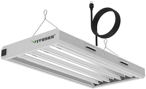 Vivosun 6500k 2ft T5 Ho Fluorescent Grow Light Fixture For Indoor
